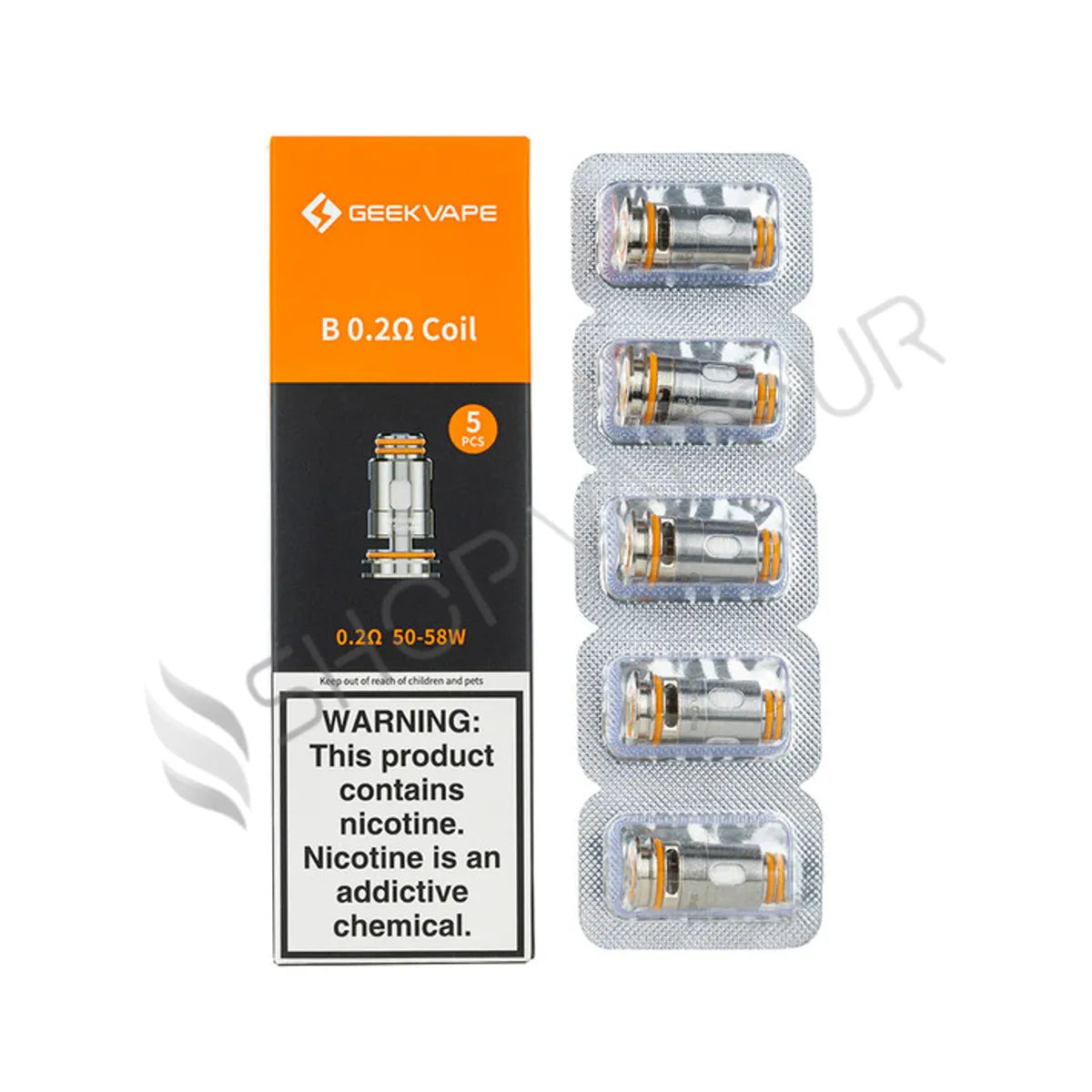 Geekvape B Series Replacement Coils - 0.2 Ohm