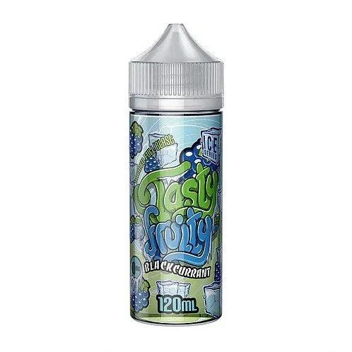 Blackcurrant 100ml Shortfill E-Liquid by Tasty Fruity Ice Series - Shop Vapour