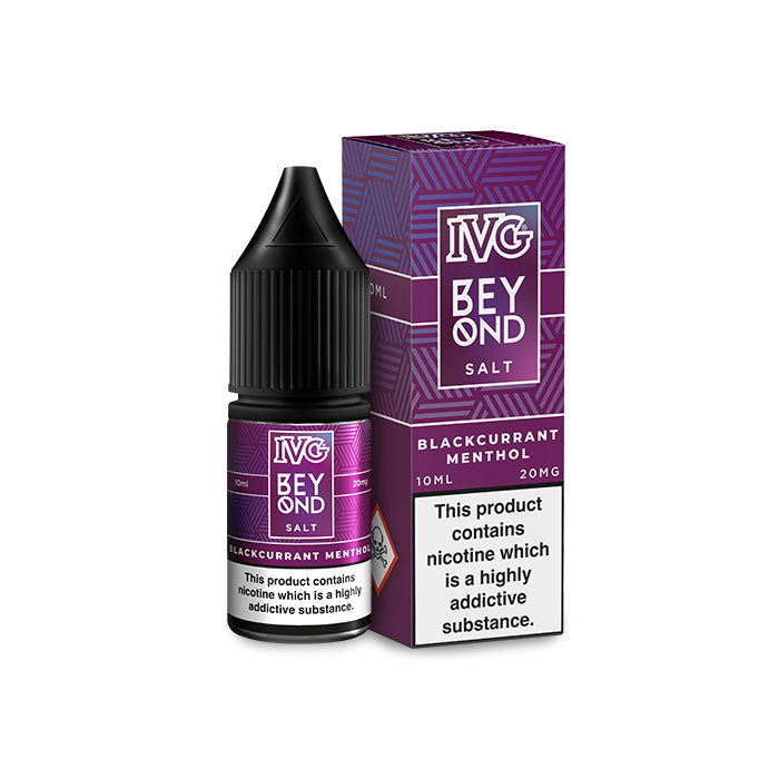 Blackcurrant Menthol Nic Salt E-Liquid By Beyond - Shop Vapour