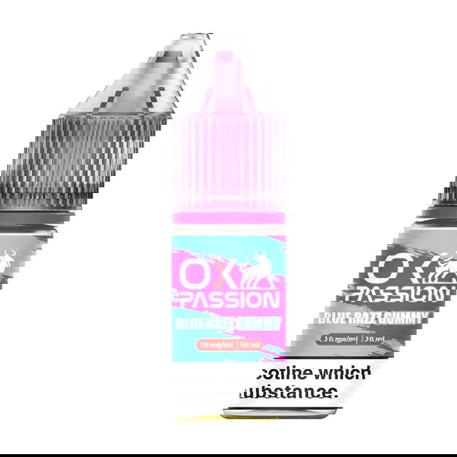 Blue Razz Gummy OX Passion E-Liquid by Oxva - Shop Vapour