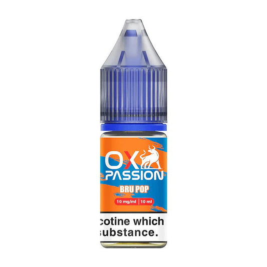 Bru Pop OX Passion E-Liquid by Oxva - Shop Vapour