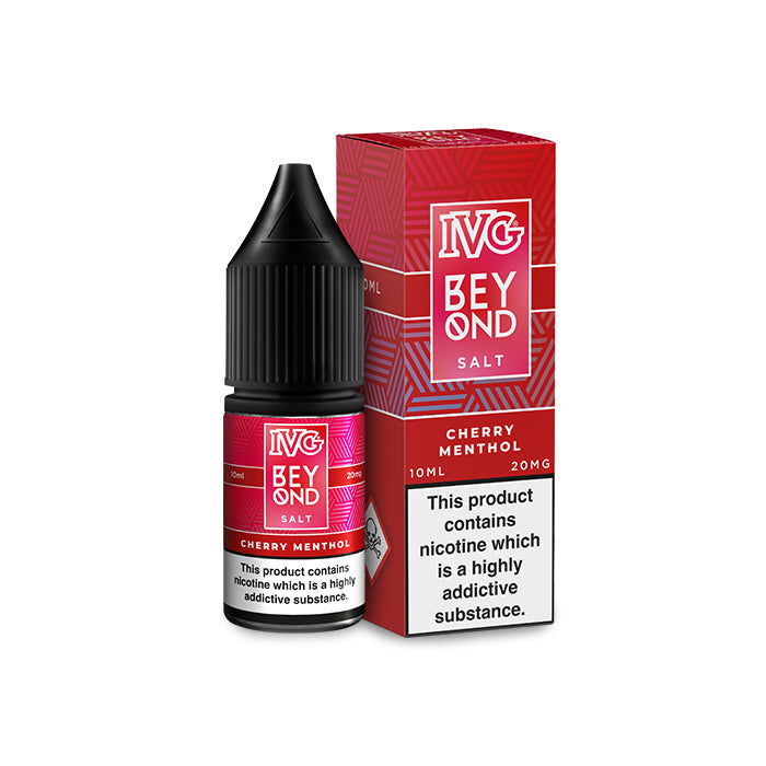 Cherry Menthol Nic Salt E-Liquid by IVG Beyond - Shop Vapour