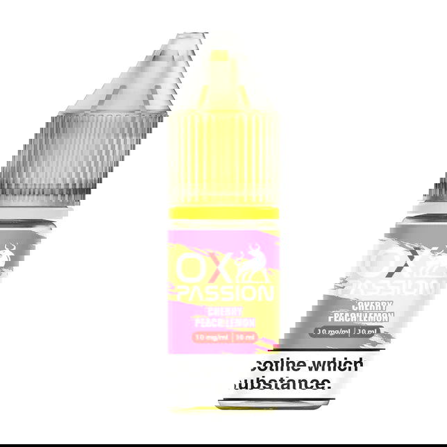 Cherry Peach Lemon OX Passion E-Liquid by Oxva - Shop Vapour