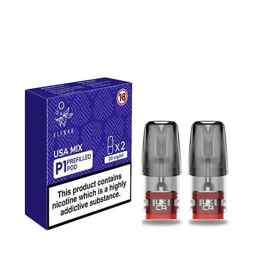 Elf Bar Mate P1 Prefilled Vape Pods - Shop Vapour