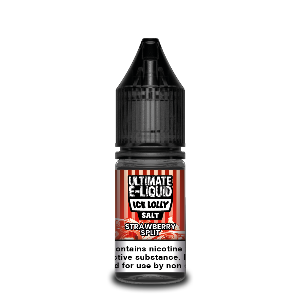 Ice Lolly Strawberry Split Nic Salt E-liquid by Ultimate Juice - Shop Vapour