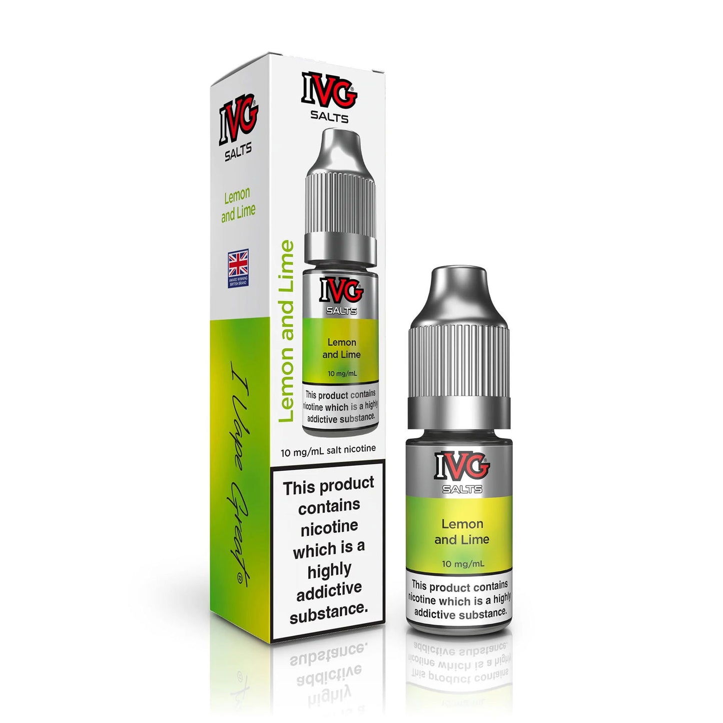 Lemon Lime Nic Salt E-Liquid by IVG - Shop Vapour