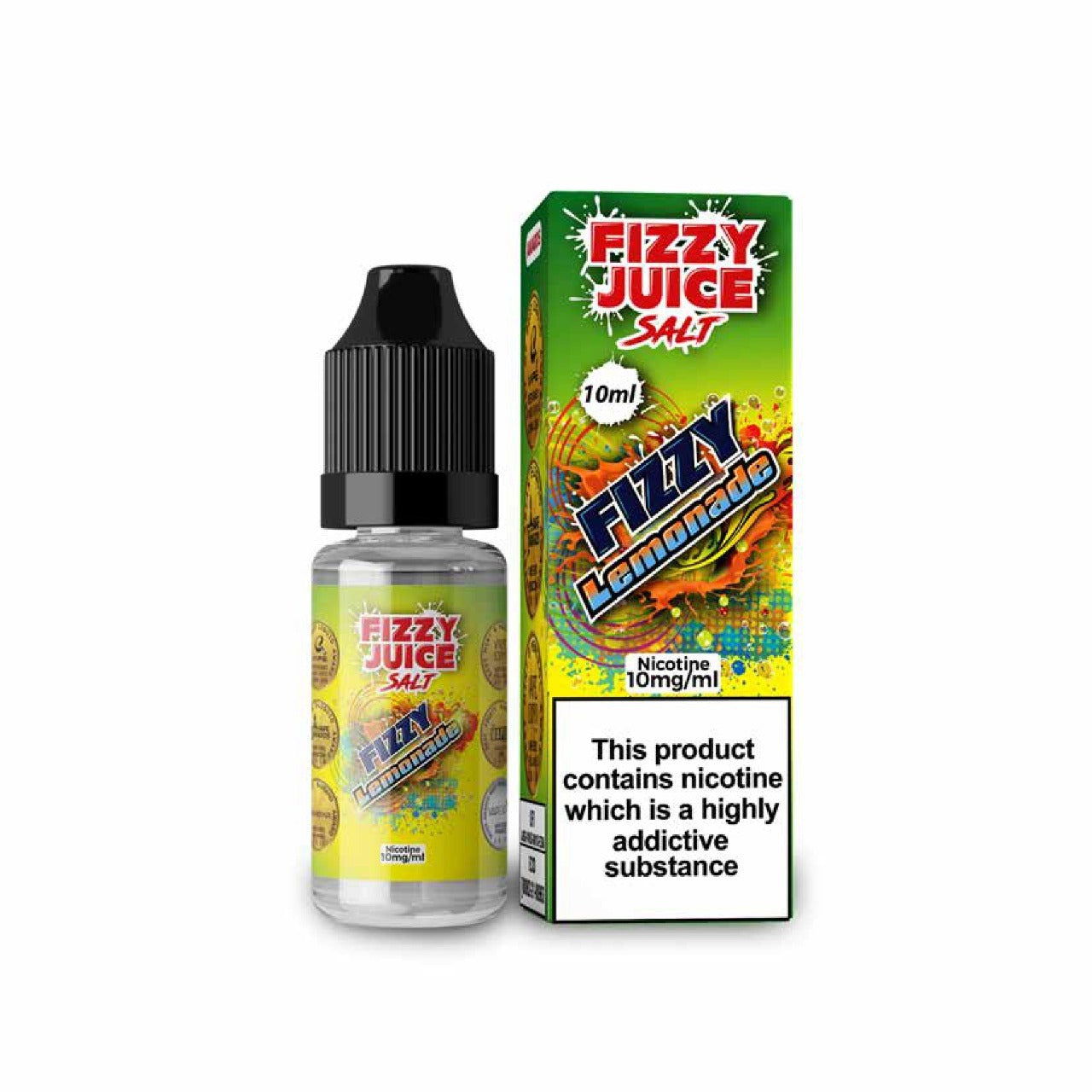 Lemonade Nic Salt E-Liquid by Fizzy Juice - Shop Vapour