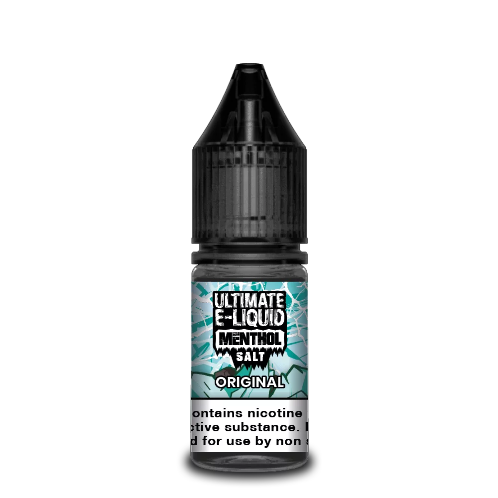 Menthol Original Nic Salt E-liquid by Ultimate Juice - Shop Vapour