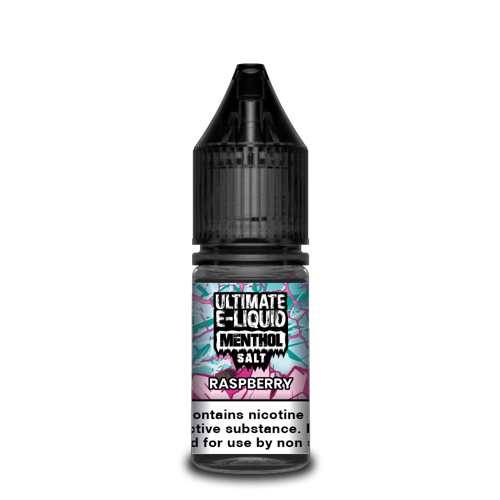 Menthol Raspberry Nic Salt E-liquid by Ultimate Juice - Shop Vapour