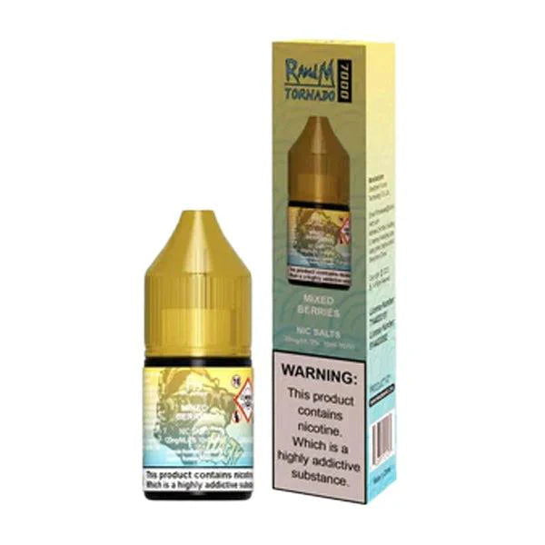 Mixed Berries Nic Salt E-Liquid by RandM 7000 - Shop Vapour