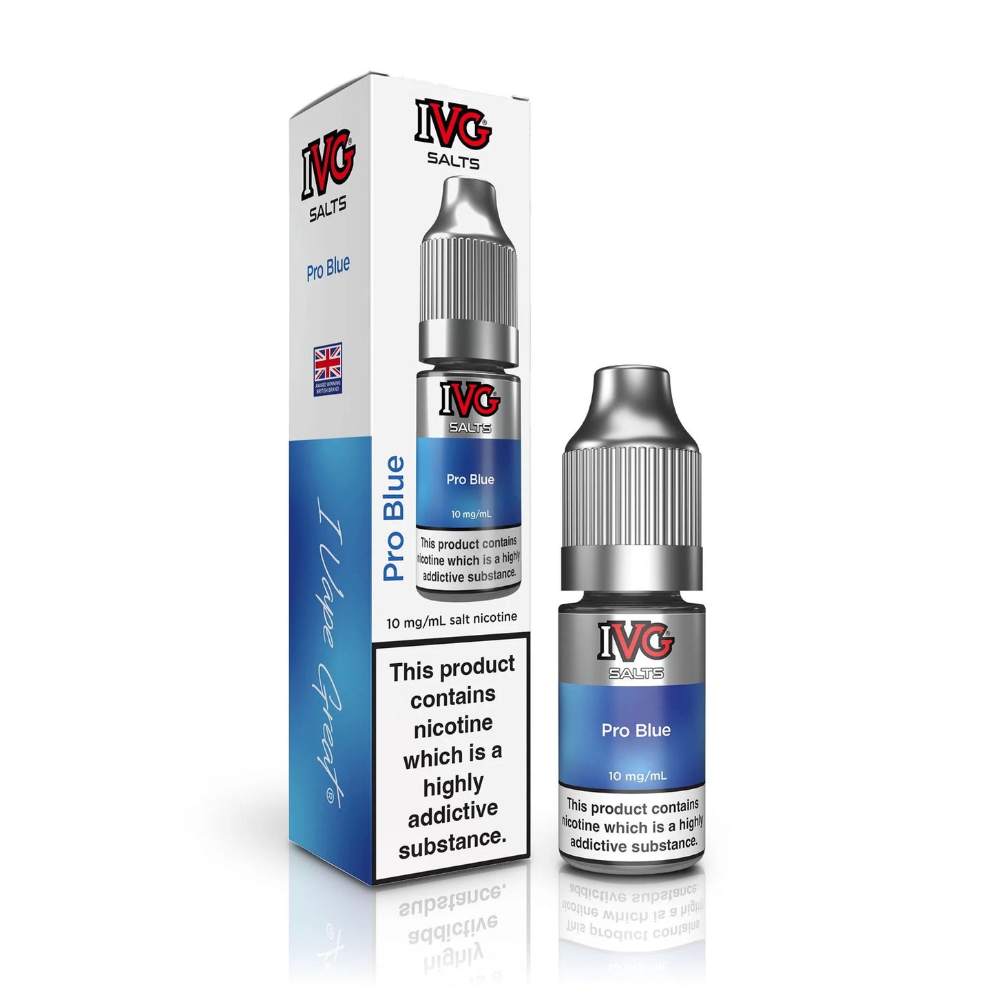 Pro Blue Nic Salt E-Liquid by IVG - Shop Vapour