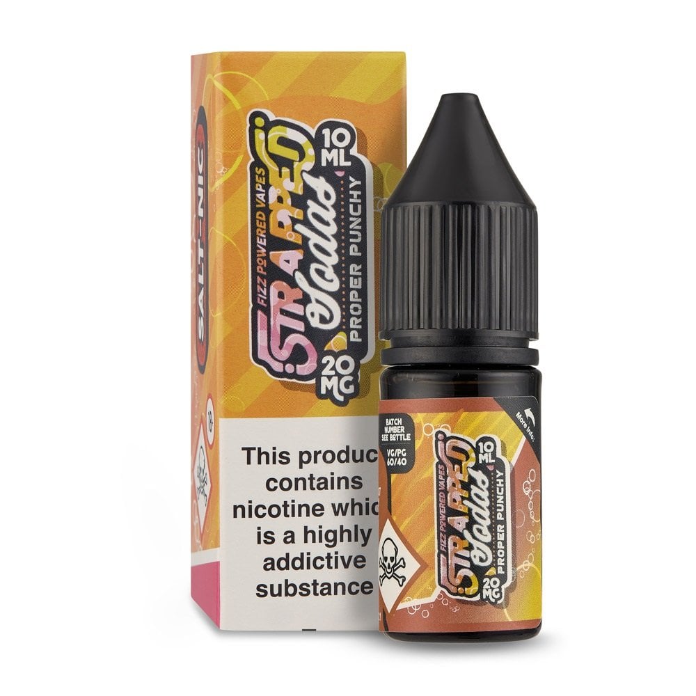 Proper Punchy Nic Salt E-Liquid by Strapped - Shop Vapour