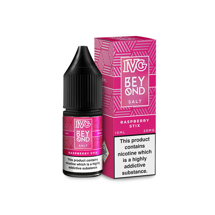 Raspberry Stix Nic Salt E-Liquid by IVG Beyond - Shop Vapour