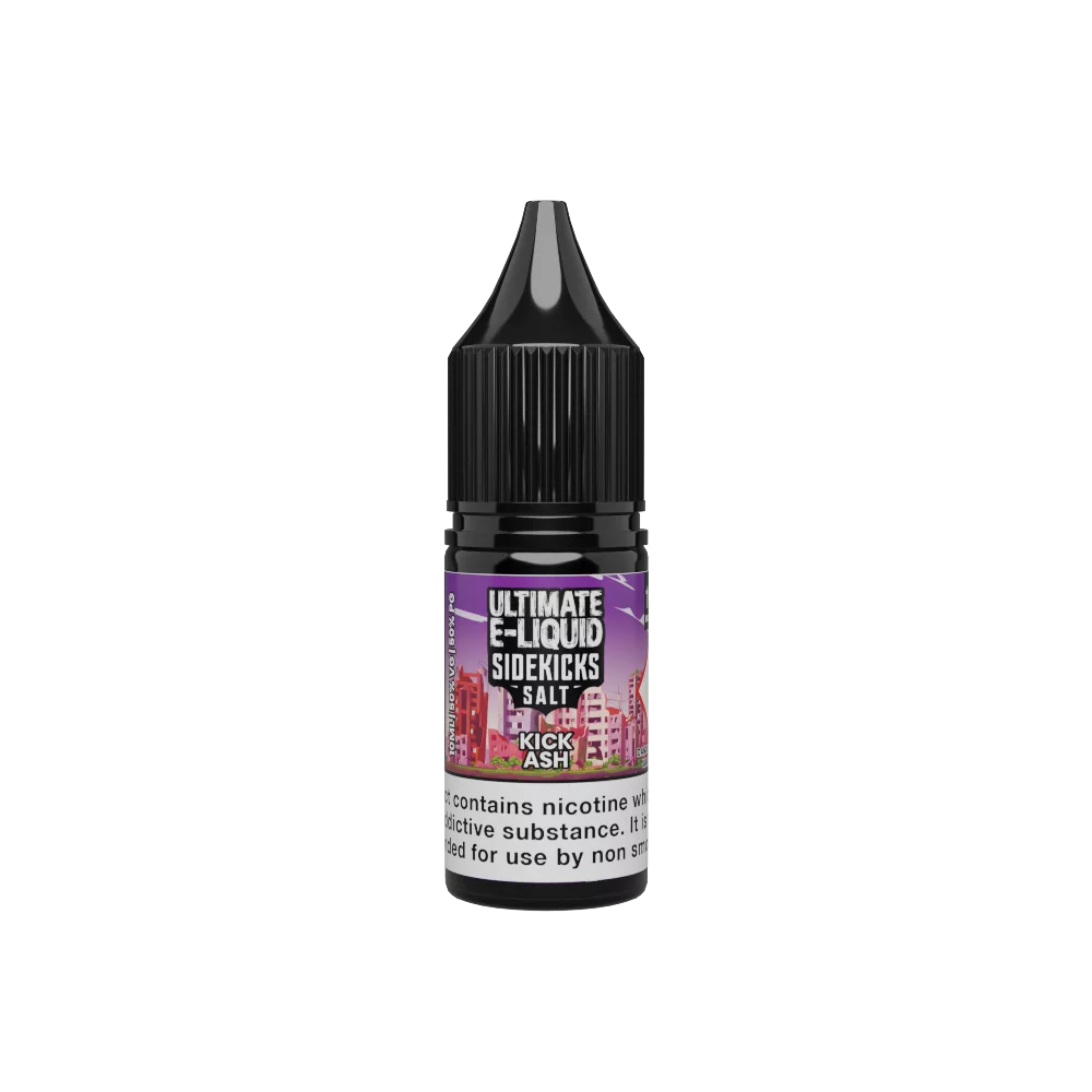 Sidekicks Kick Ash Nic Salt E-liquid by Ultimate Juice - Shop Vapour