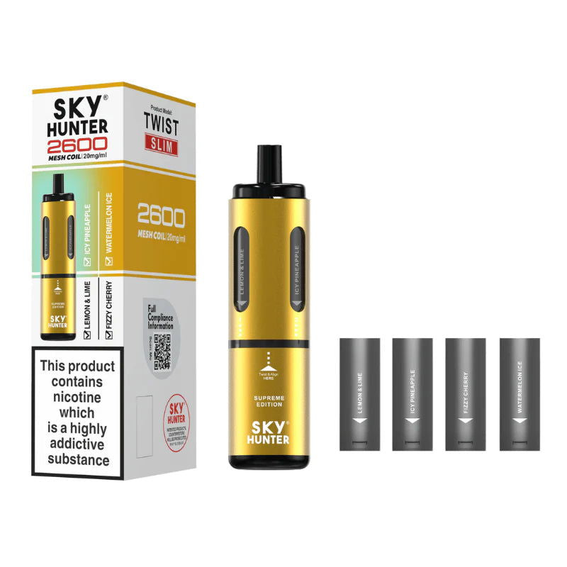 Sky Hunter 2600 Disposable Vape - Shop Vapour