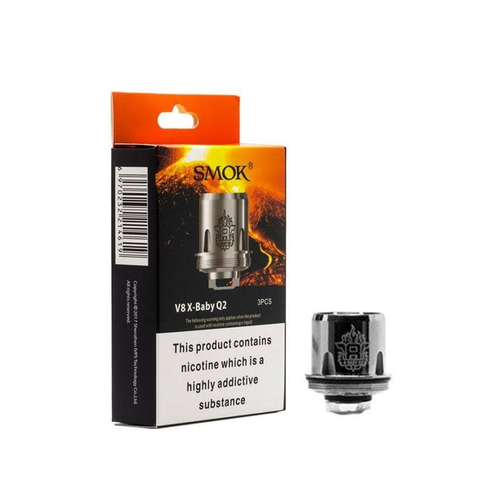 Smok V8 X Baby Q2 Replacement Coils - Shop Vapour