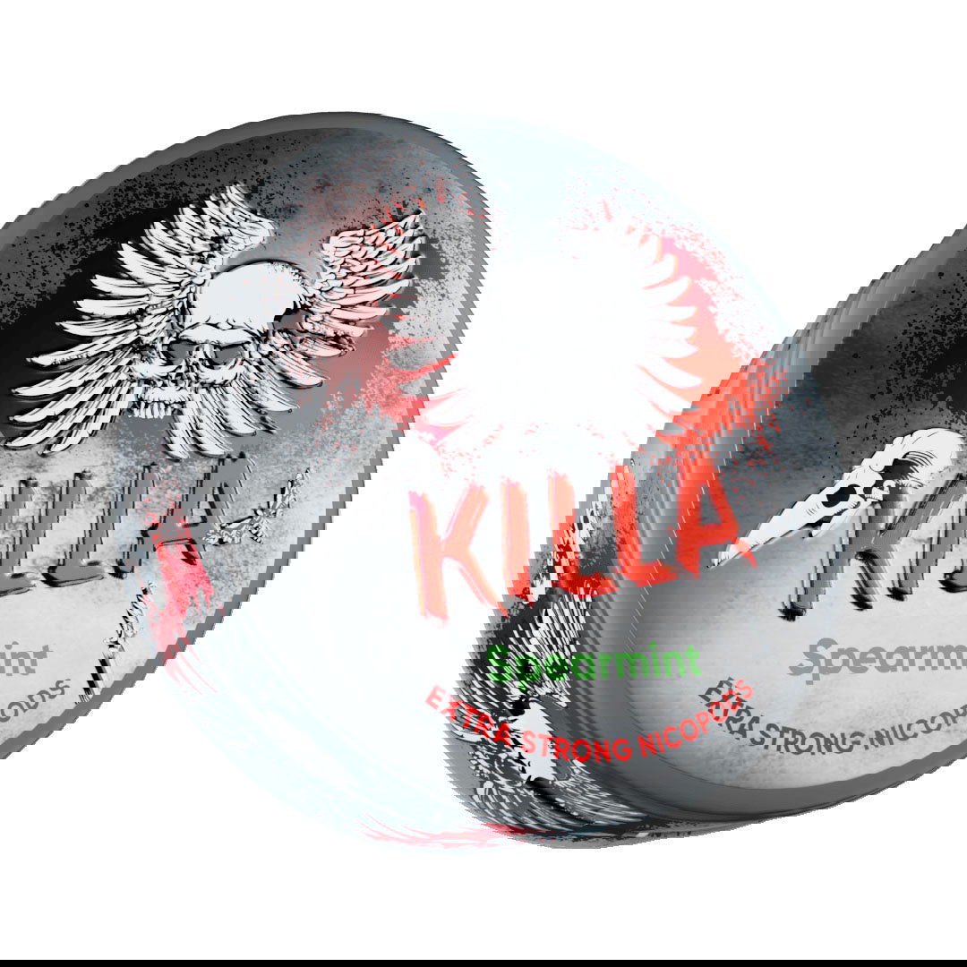 Spearmint Nicotine Pouches by Killa - Shop Vapour