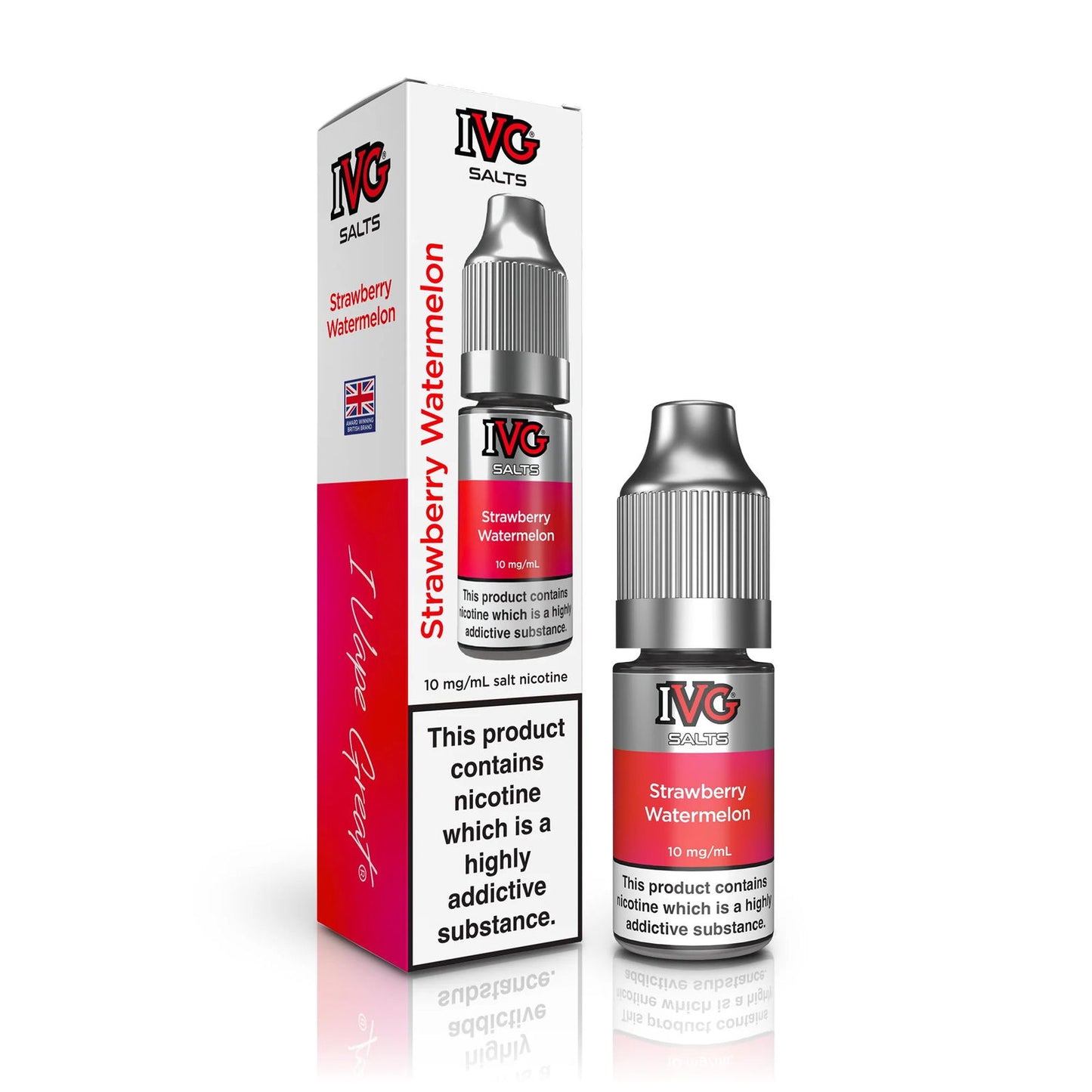 Strawberry Watermelon Nic Salt E-Liquid by IVG - Shop Vapour