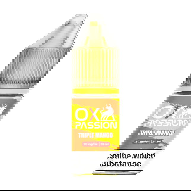 Triple Mango OX Passion E-Liquid by Oxva - Shop Vapour