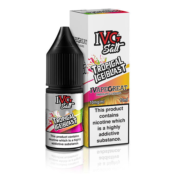 Tropical Ice Blast Nic Salt E-Liquid by IVG Salts - Shop Vapour