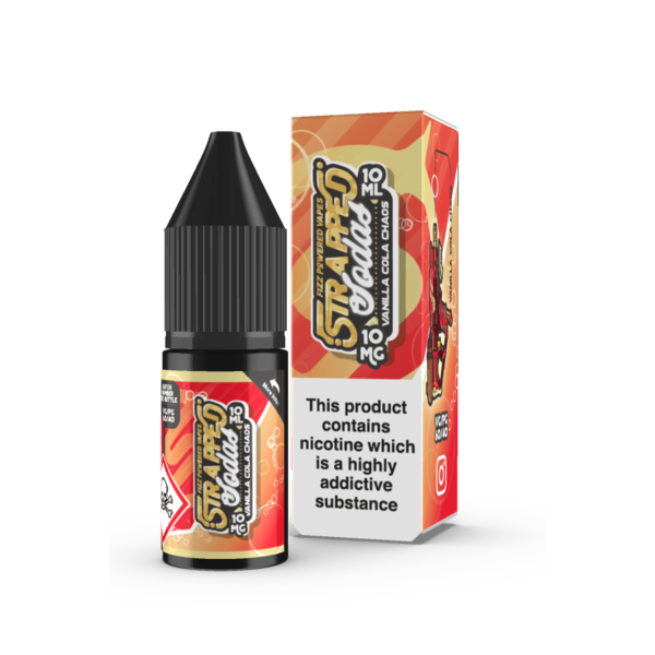 Vanilla Cola Chaos Nic Salt E-Liquid by Strapped - Shop Vapour