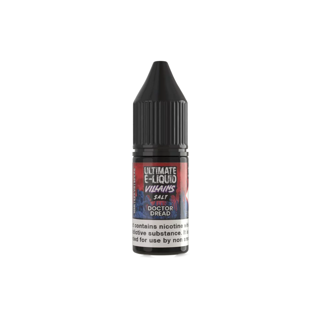 Villains Doctor Dread Nic Salt E-liquid by Ultimate Juice - Shop Vapour