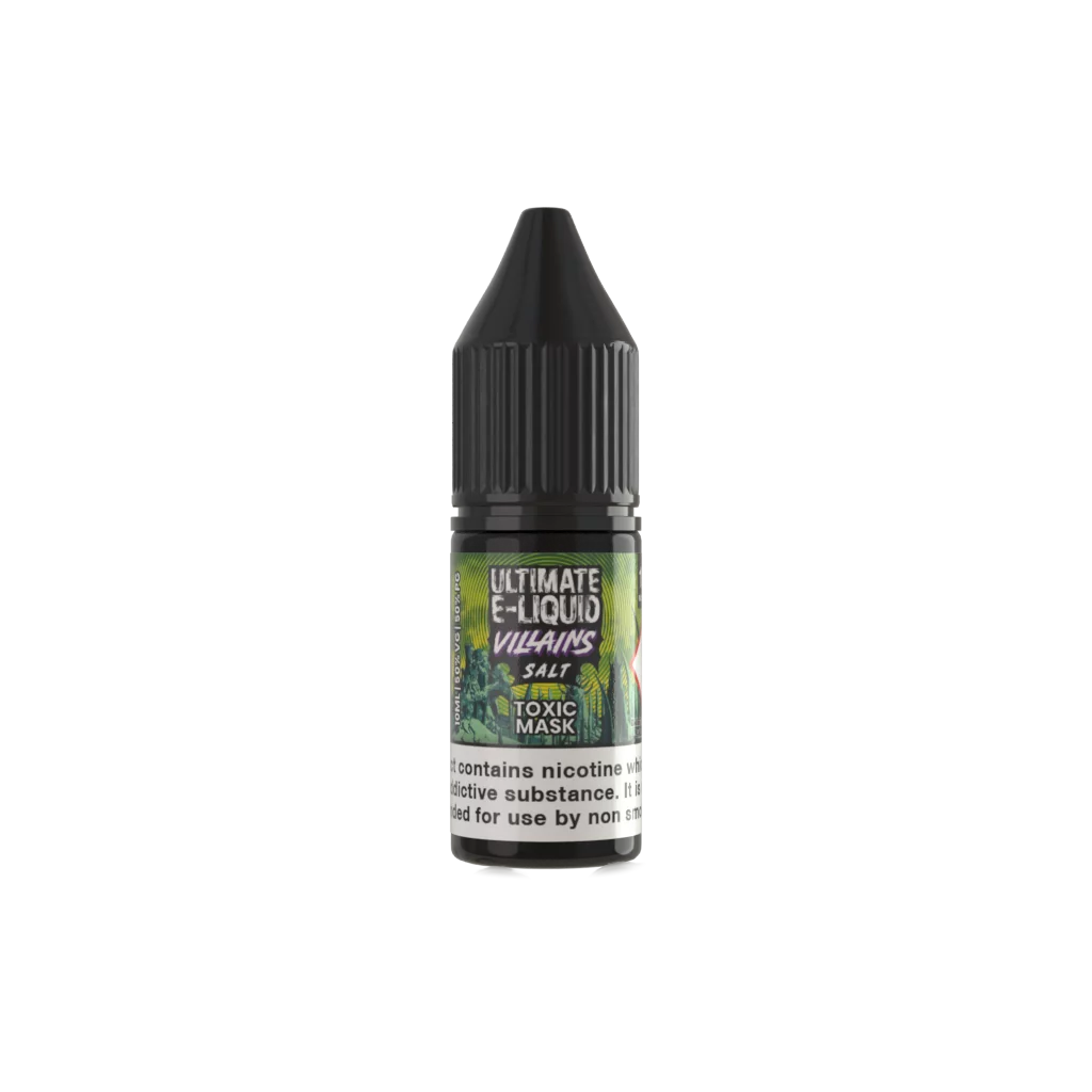 Villains Toxic Mask Nic Salt E-liquid by Ultimate Juice - Shop Vapour