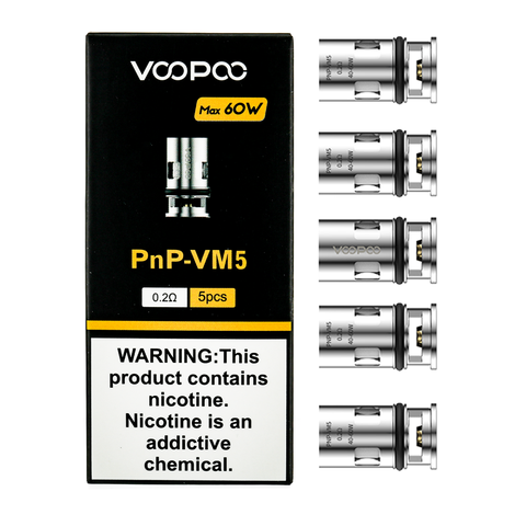 VooPoo Vinci PnP-VM5 0.2 Ohm Coils - Shop Vapour