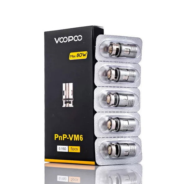 Voopoo Vinci PnP-VM6 0.15 Ohm Coils - Shop Vapour