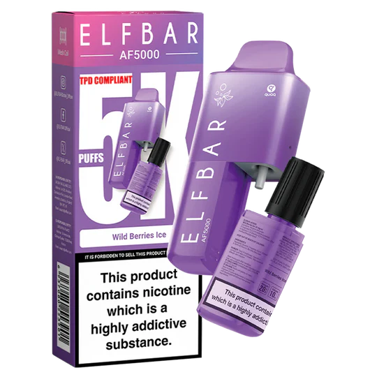 Wild Berries Elf Bar AF5000 Disposable Vape - Shop Vapour