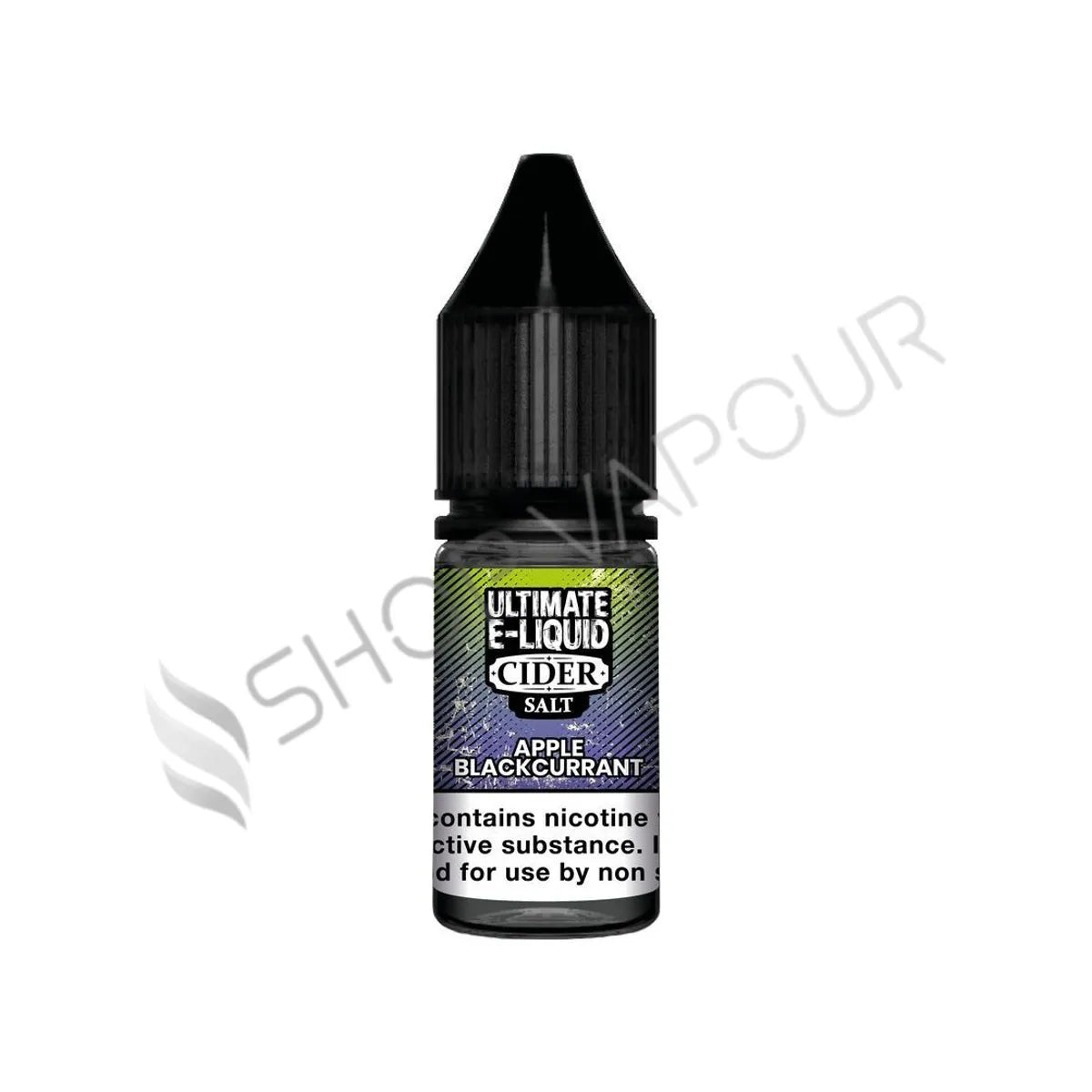 Apple & Blackcurrant Nic Salt E-liquid by Ultimate Juice Cider