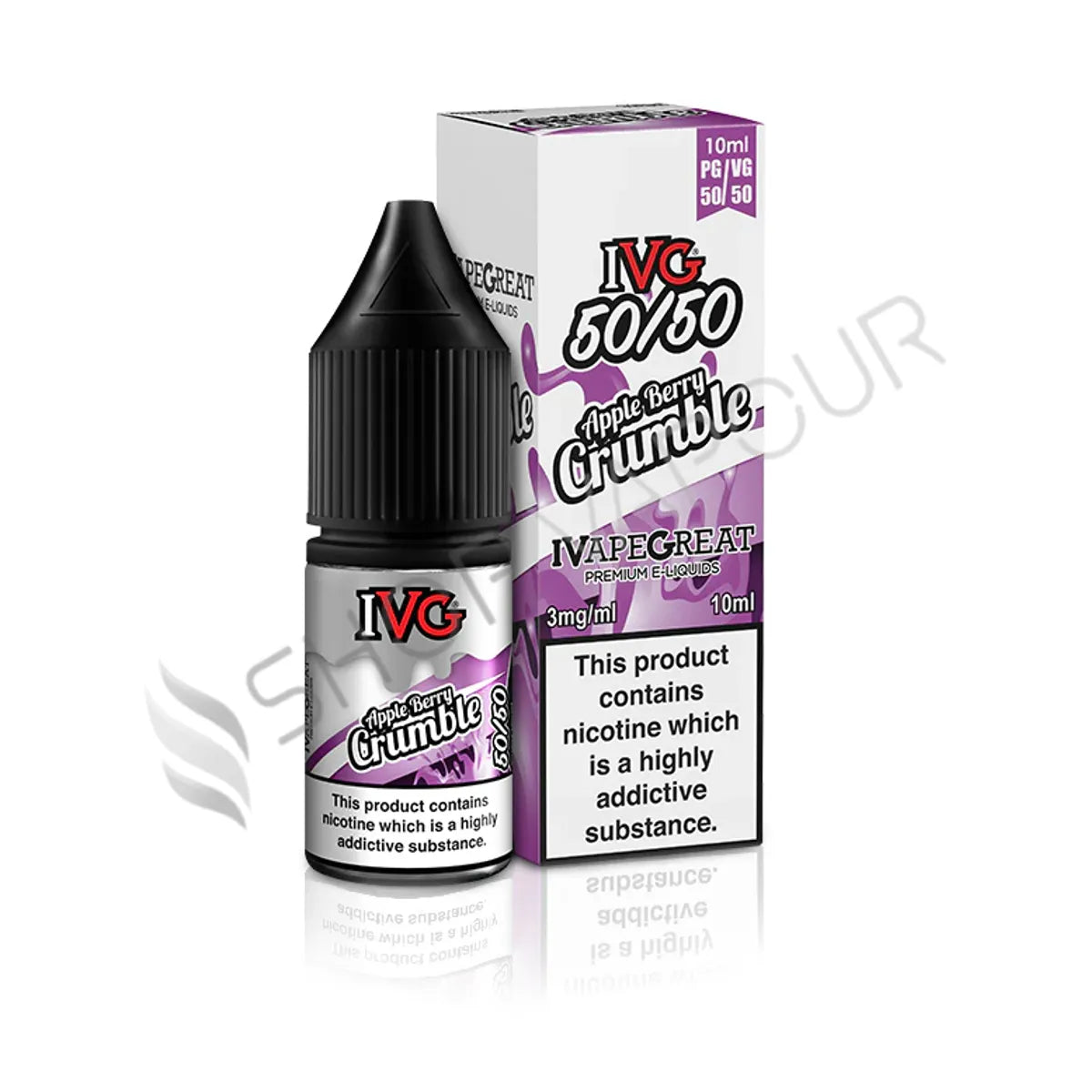 Apple Berry Crumble 10ml E-Liquid by IVG 50/50