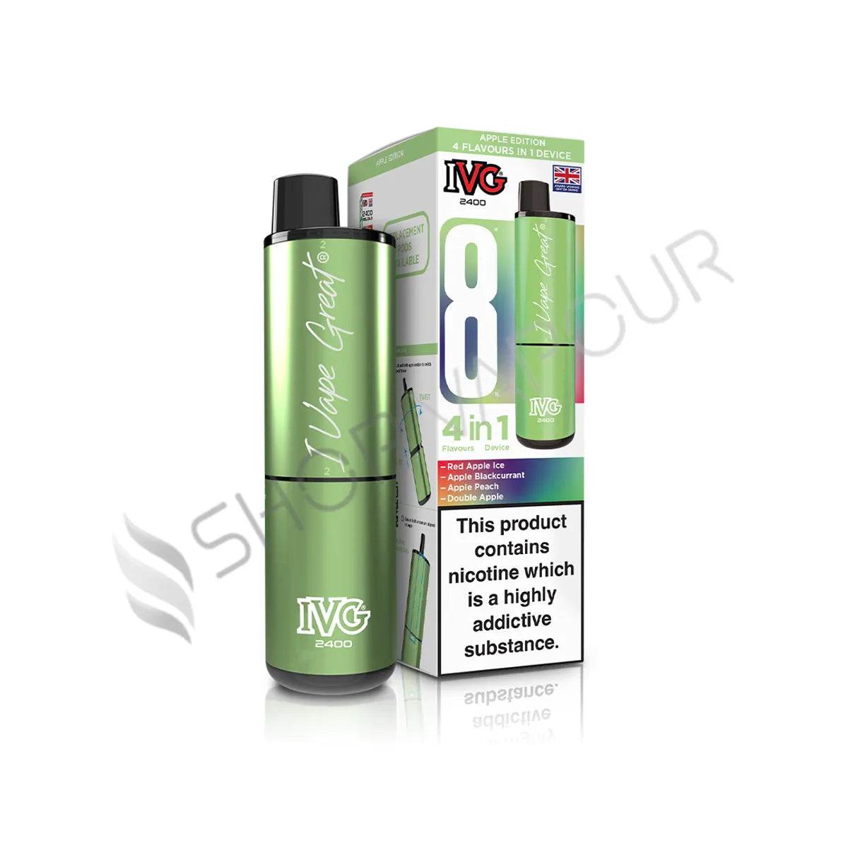 Apple Edition IVG 2400 Prefilled Pod Kit