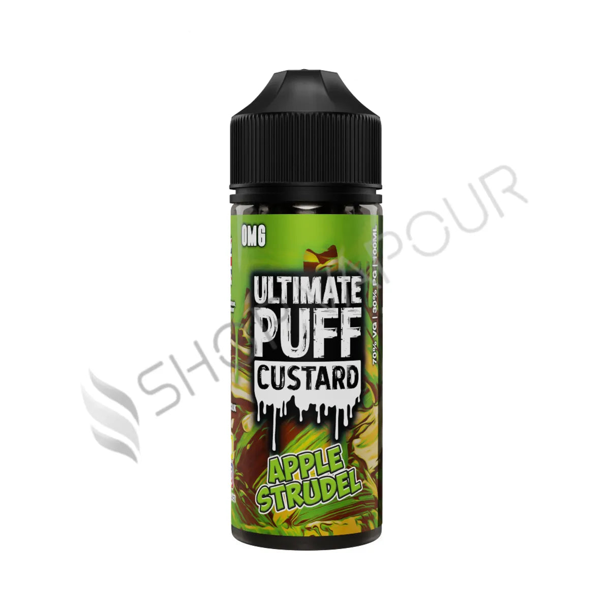 Apple Strudel 100ml Shortfill E-Liquid by Ultimate Puff Custard