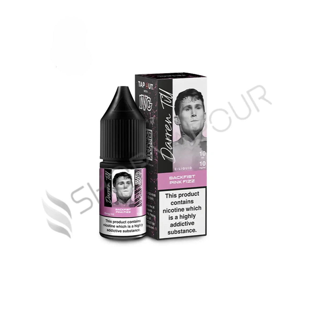Backfist Pink Fizz Nic Salt E-Liquid by IVG Darren Till