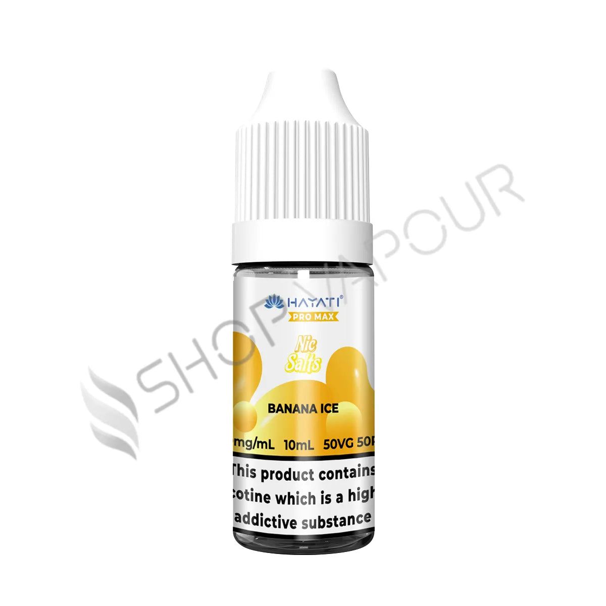 Banana Ice Nic Salt E-Liquid by Hayati Pro Max
