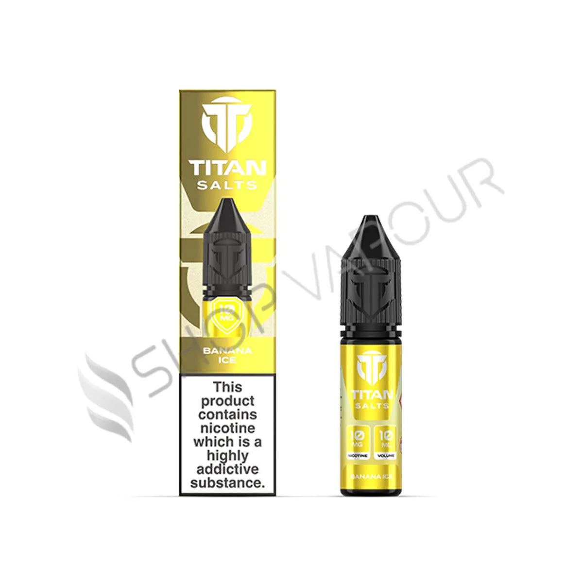 Banana Ice Nic Salt E-Liquid by Titan