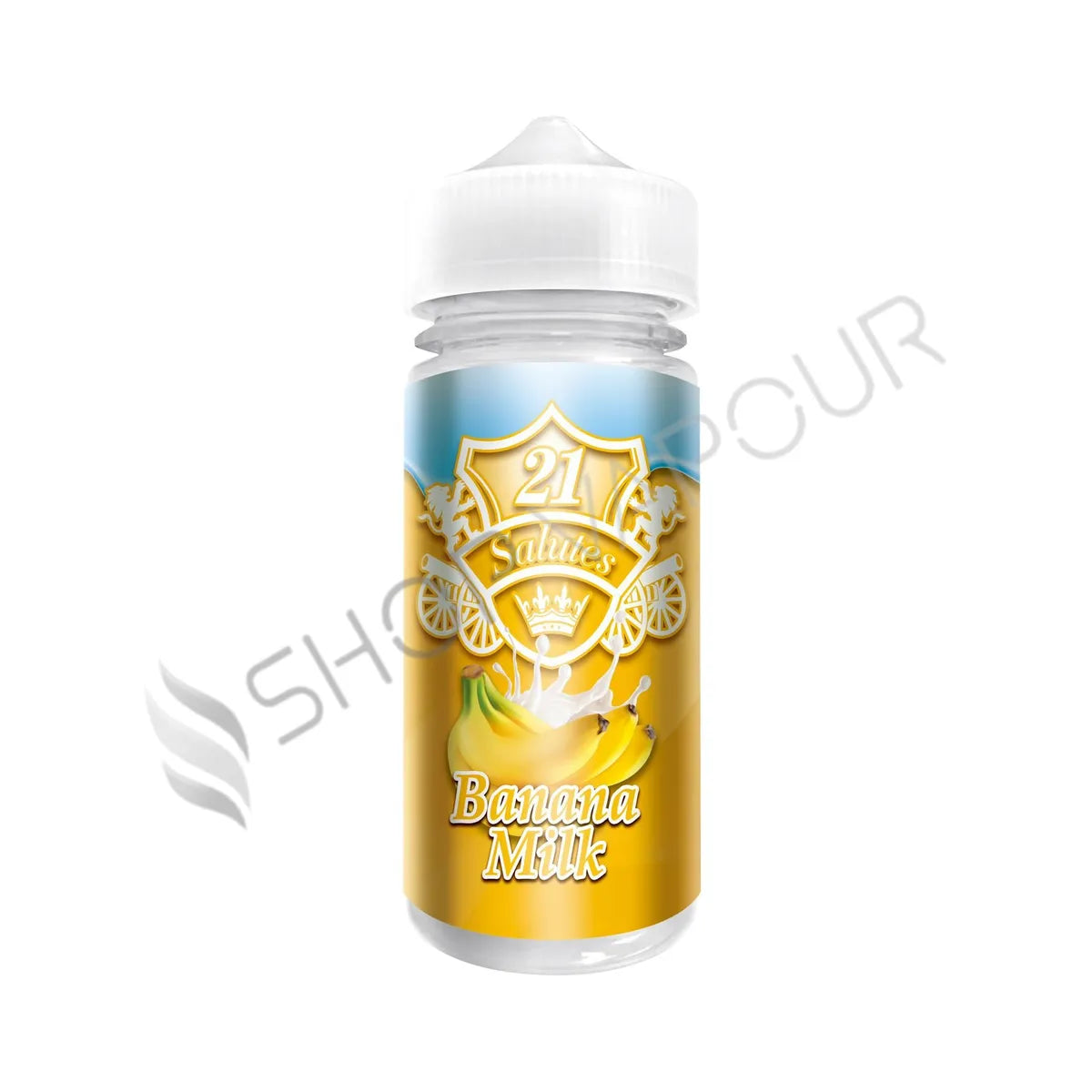 Banana Milk 100ml Shortfill E-Liquid by 21 Salutes