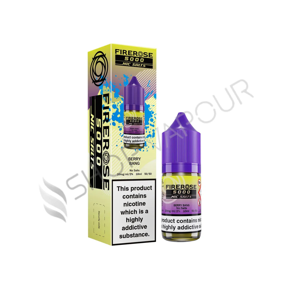 Berry Bang Nic Salt E-Liquid by Elux Firerose 5000