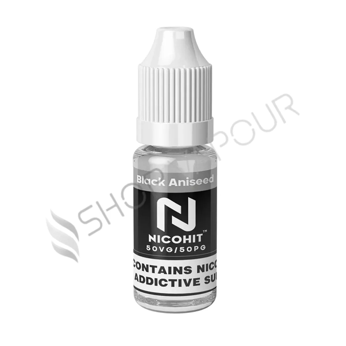 Black Aniseed (Jack Black) 10ml 50/50 E-Liquid by Nicohit