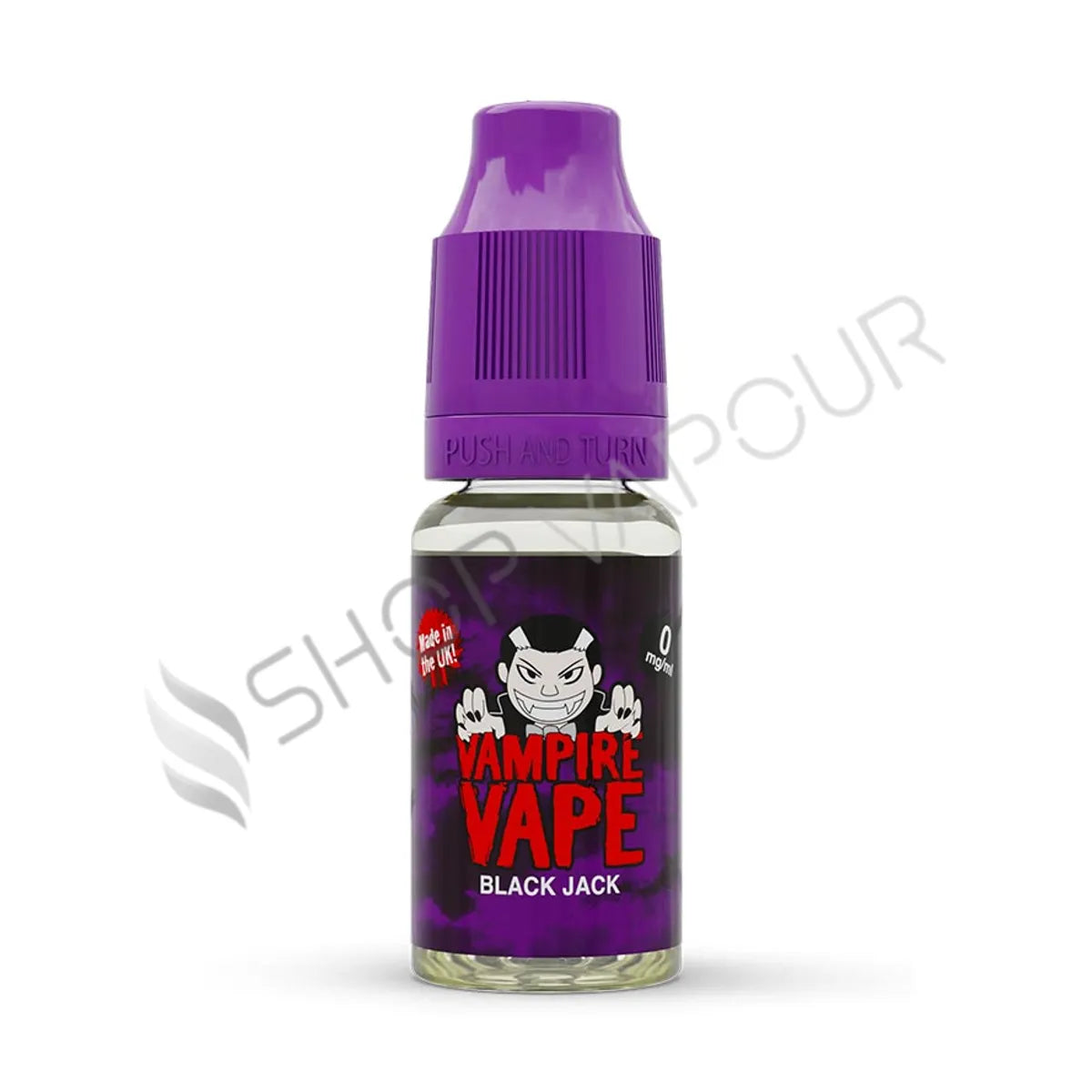 Black Jack 10ml E-Liquid by Vampire Vape