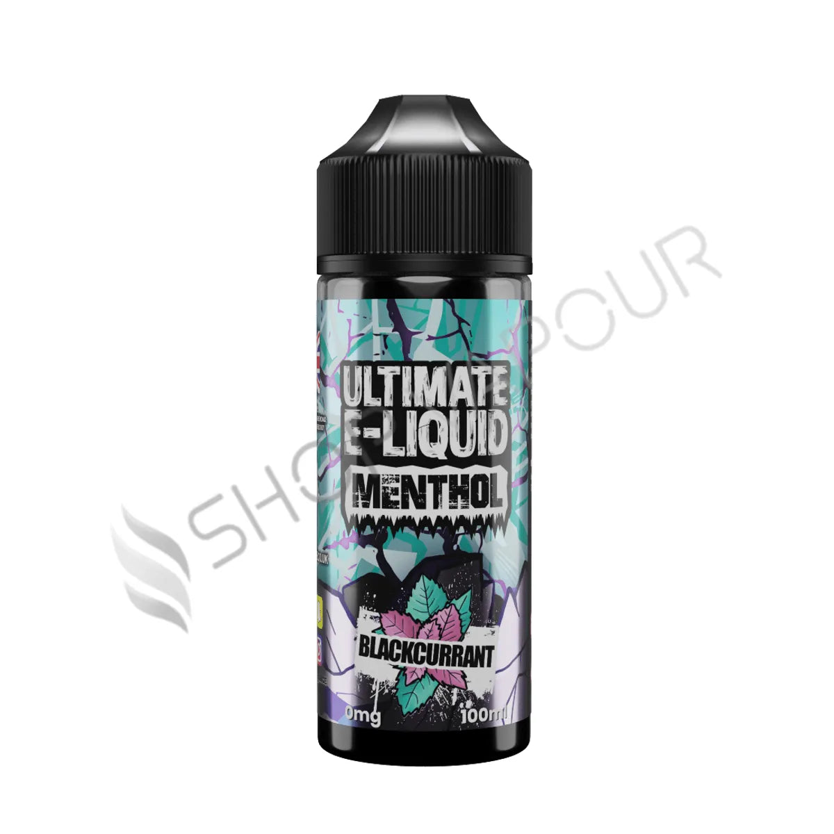 Blackcurrant 100ml Shortfill E-liquid by Ultimate Juice Menthol
