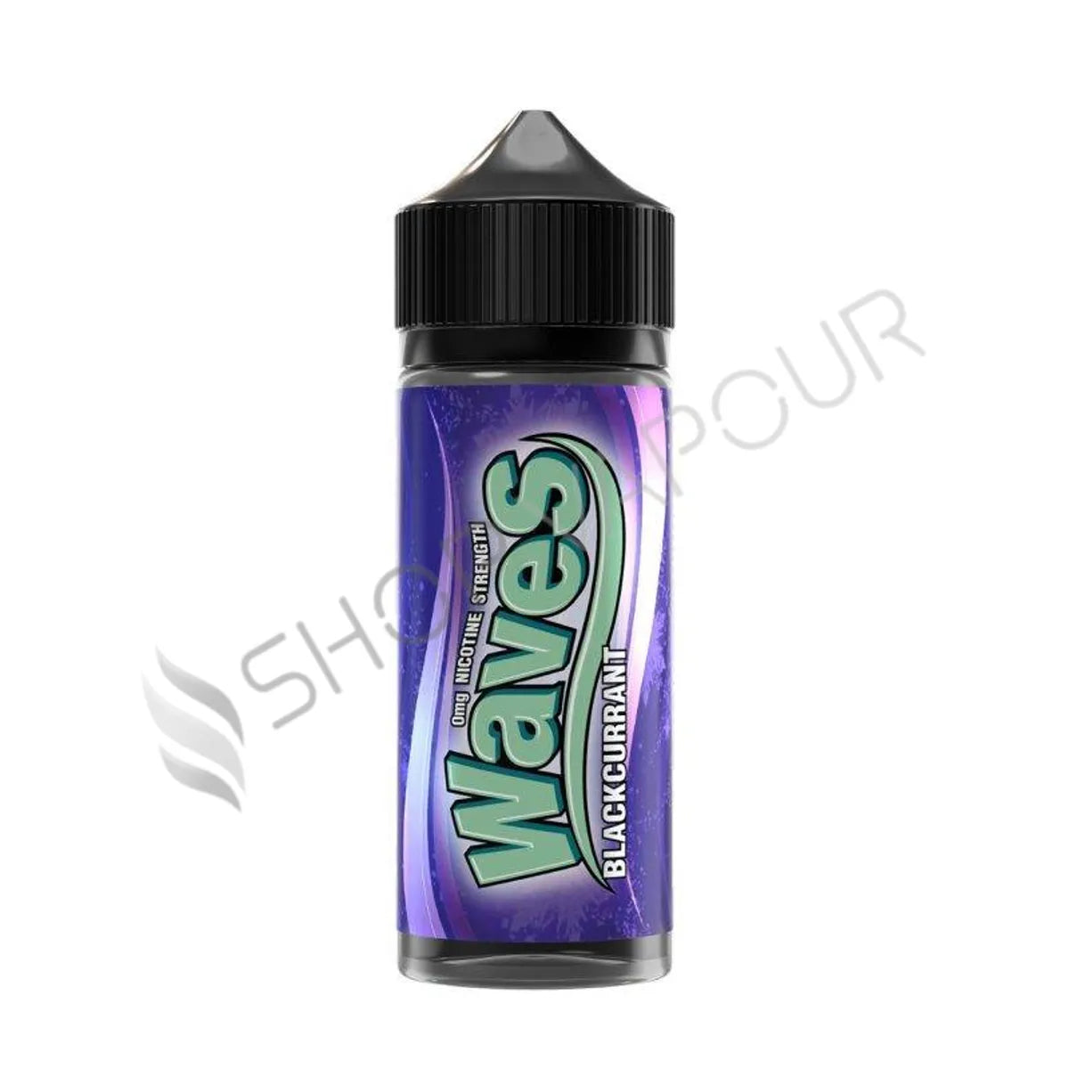 Blackcurrant 100ml Shortfill E-Liquid by Waves