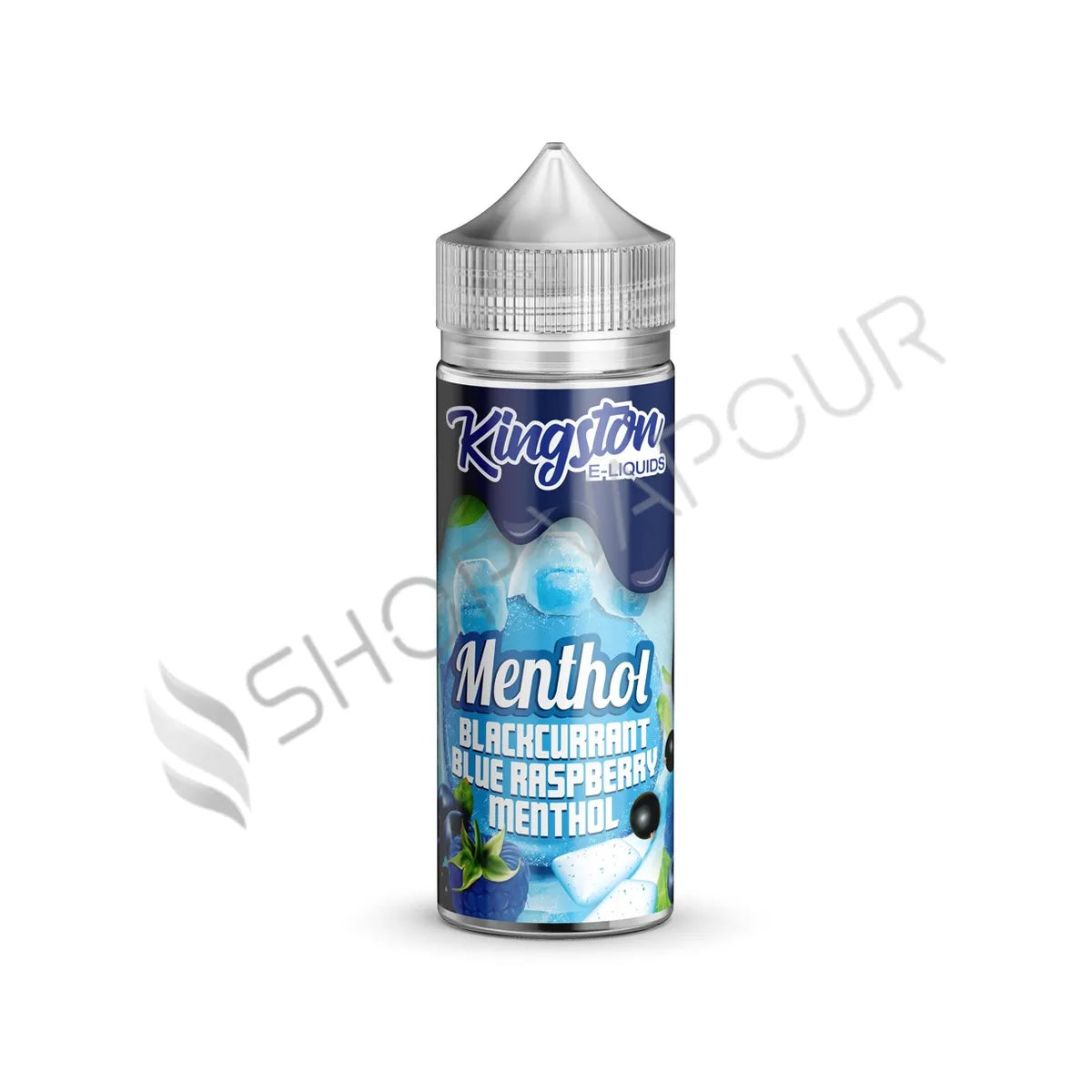 Blackcurrant & Blue Raspberry 100ml Shortfill E-Liquid by Kingston Menthol