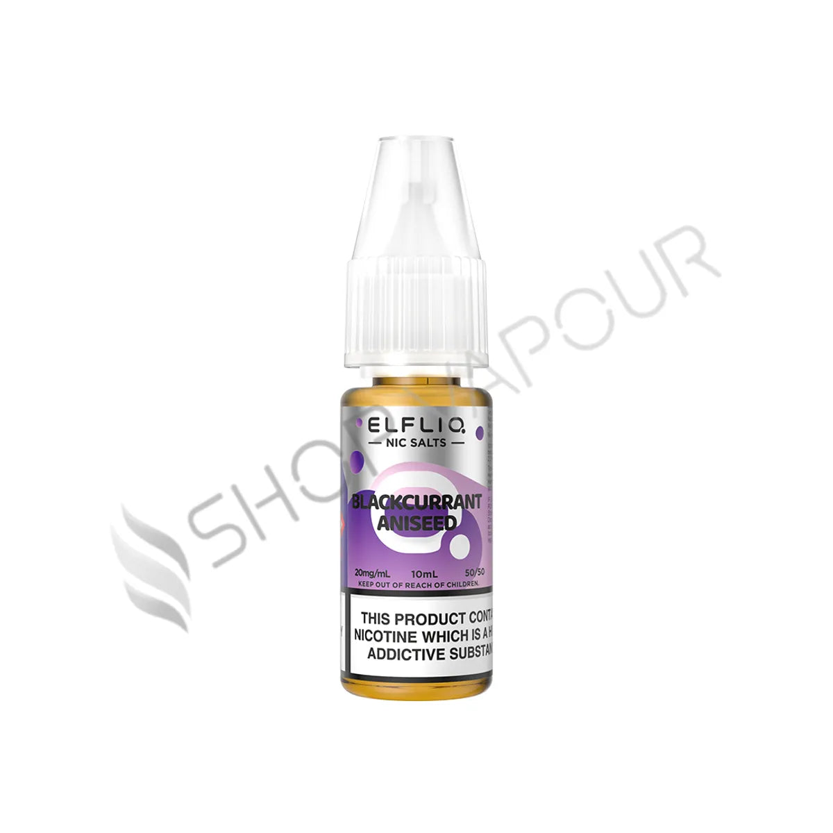 Blackcurrant Aniseed Nic Salt E-Liquid by Elf Bar Elfliq