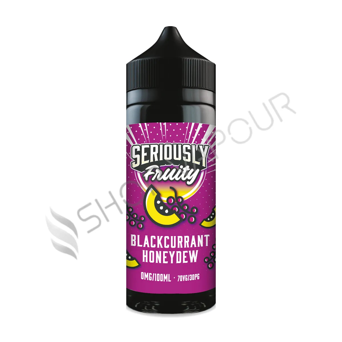 Blackcurrant Honeydew 100ml Shortfill E-liquid by Seriously Fruity