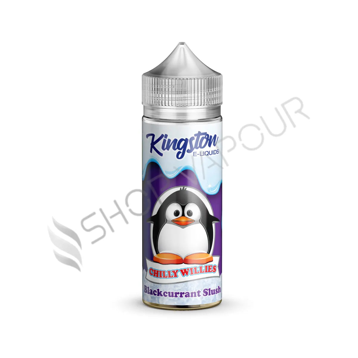 Blackcurrant Slush 100ml Shortfill E-Liquid by Kingston Chilly Willies