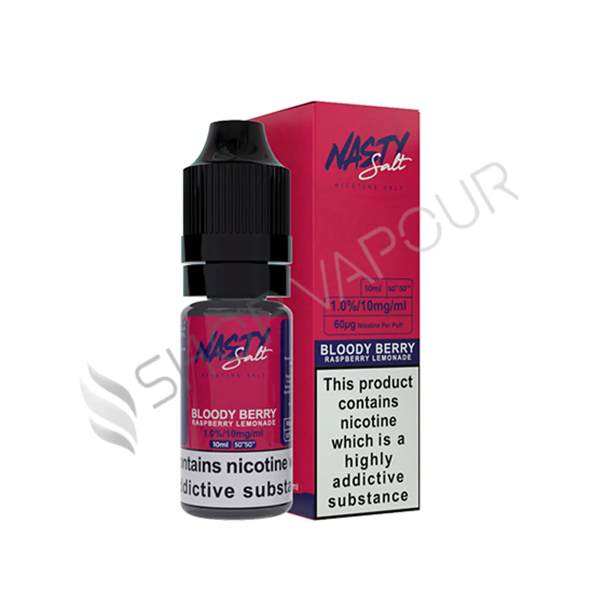 Bloody Berry Nic Salt E-Liquid by Nasty Salt