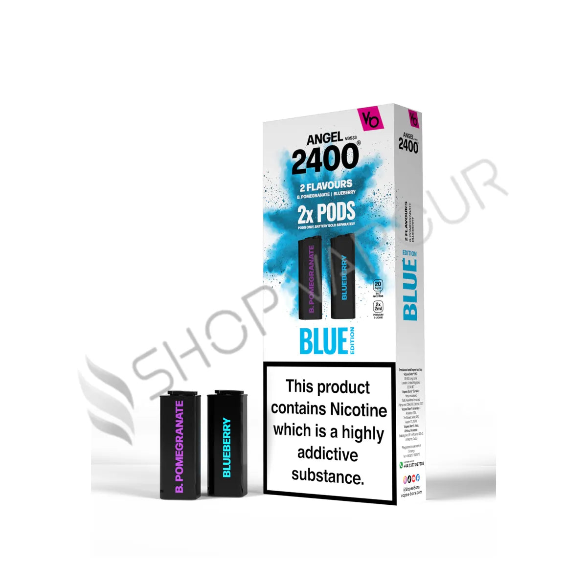 Blue Edition Angel 2400 Prefilled Pods by Vapes Bars