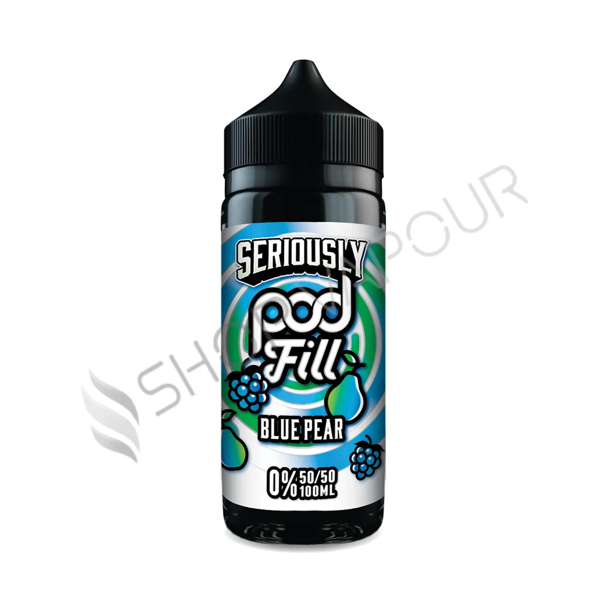 Blue Pear 100ml Shortfill E-Liquid by Seriously Pod Fill